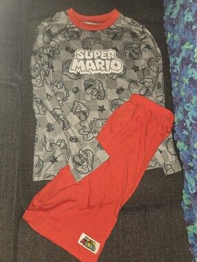 Super Mario 2 Piece Pajamas